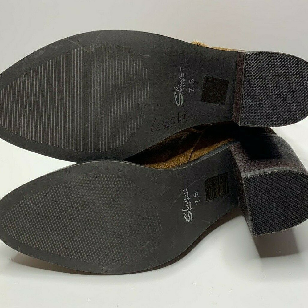 🆕 Double Zip Slouch Suede Ankle Boot - Picture 6 of 7